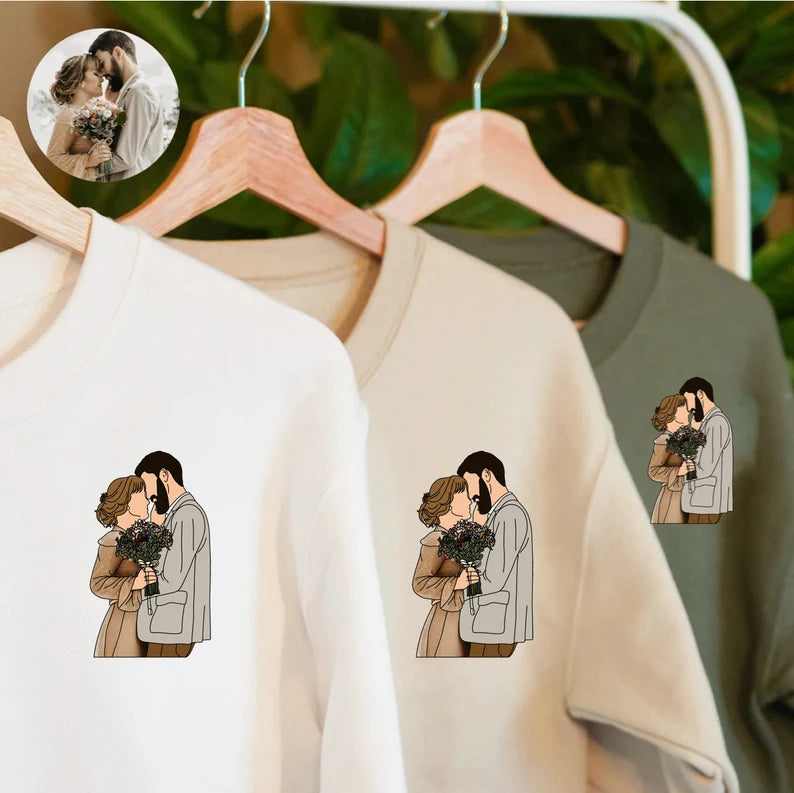 Custom Photo Print Sweatshirt