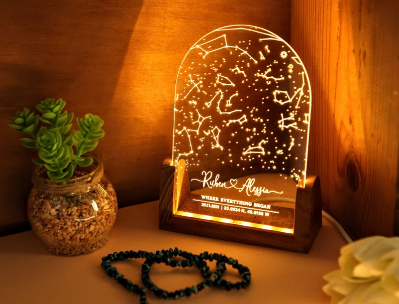 Personalized Constellation Chart Lamp