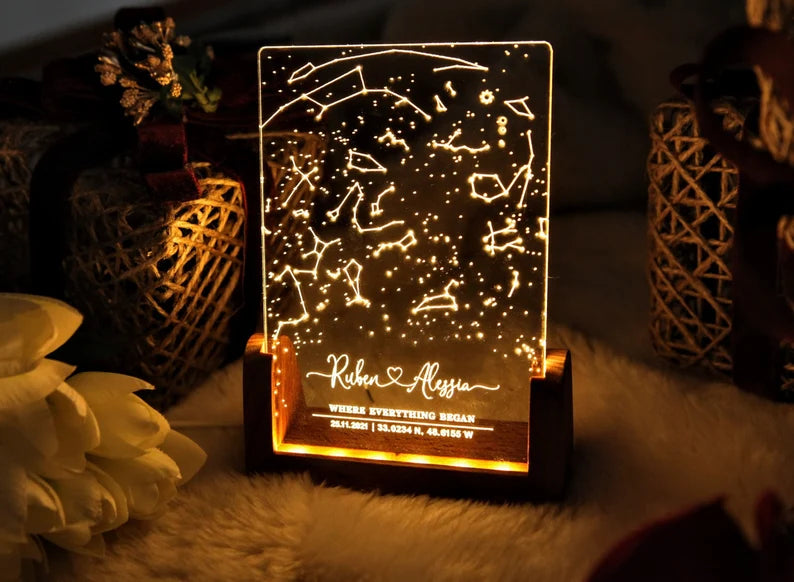 Personalized Constellation Chart Lamp